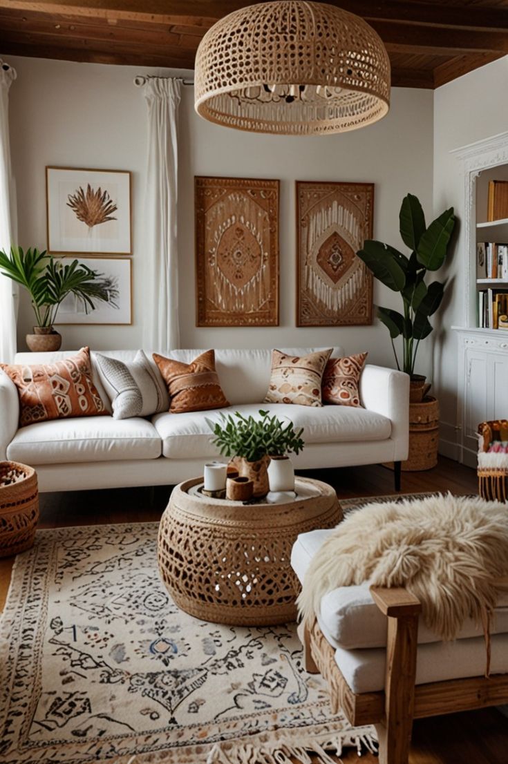 Ejemplo estilo decoración boho chic